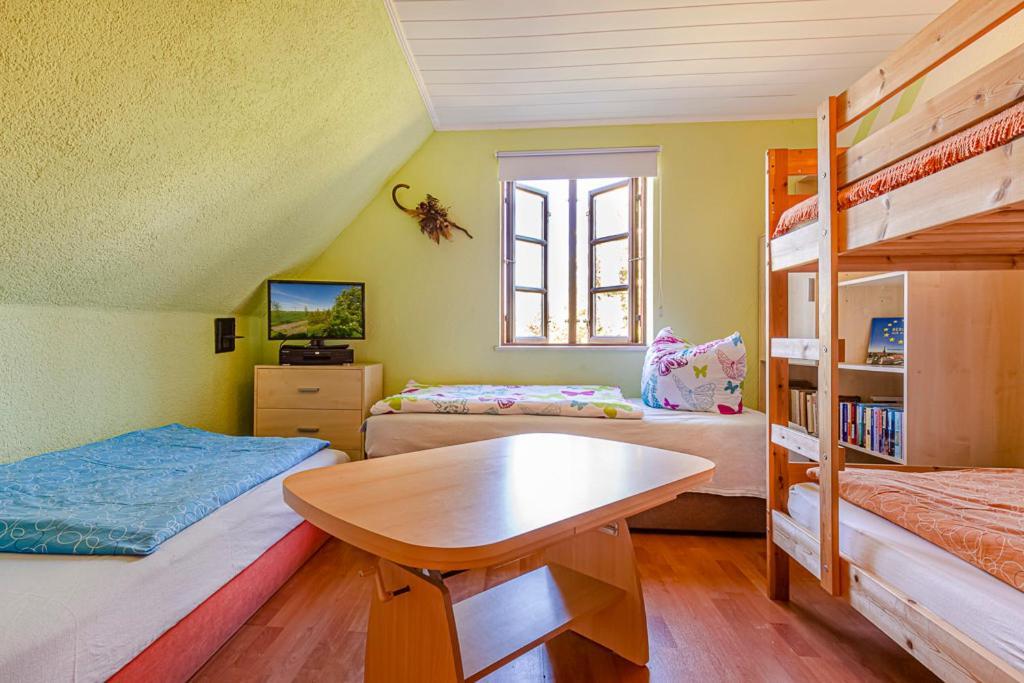 Ferienwohnung Am Walnussbaum Parchtitz Экстерьер фото
